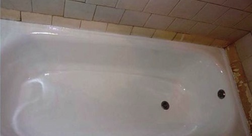 Реставрация ванны жидким акрилом | Рощино