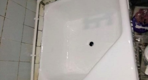 Обновление душевого поддона акрилом | Рощино